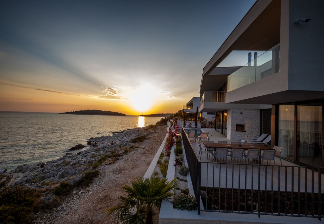 Villa in Zecevo Rogoznicko - Luxury waterfront Villa  Silentium with Pool and  breathtaking View 