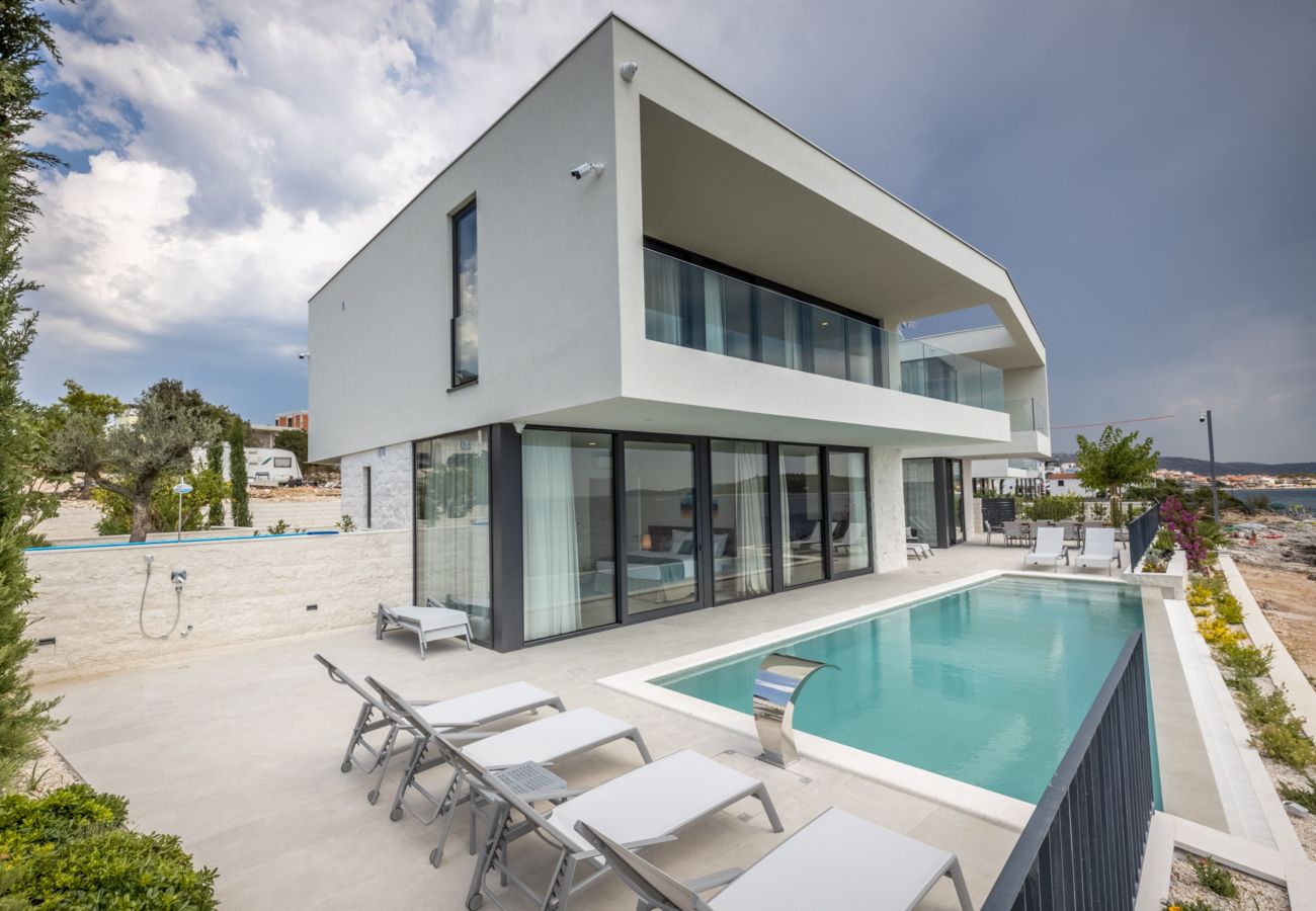 Villa in Zecevo Rogoznicko - Luxury waterfront Villa  Silentium with Pool and  breathtaking View 