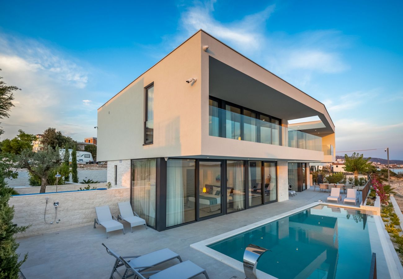 Villa in Zecevo Rogoznicko - Luxury waterfront Villa  Silentium with Pool and  breathtaking View 