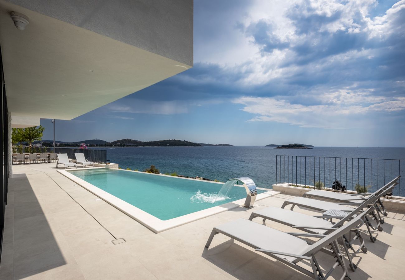 Villa in Zecevo Rogoznicko - Luxury waterfront Villa  Silentium with Pool and  breathtaking View 