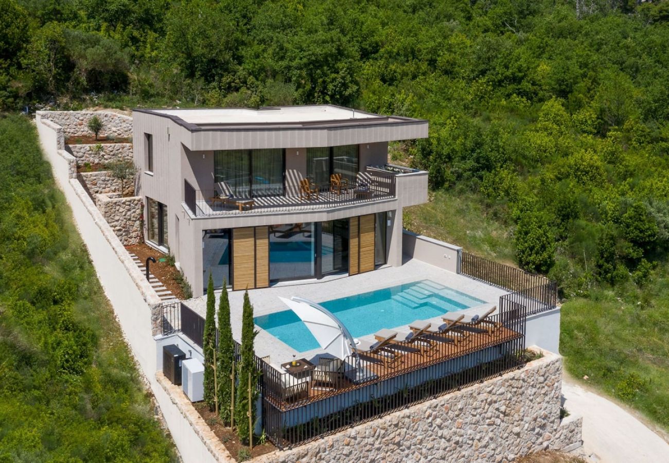 Villa in Rožat - Villa Eros with Heated Pool near Dubrovnik 