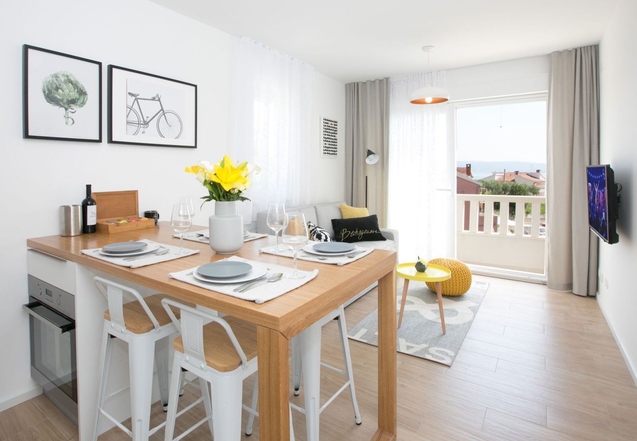 Apartment in Podstrana - Villa Nono - Yellow Apartment 