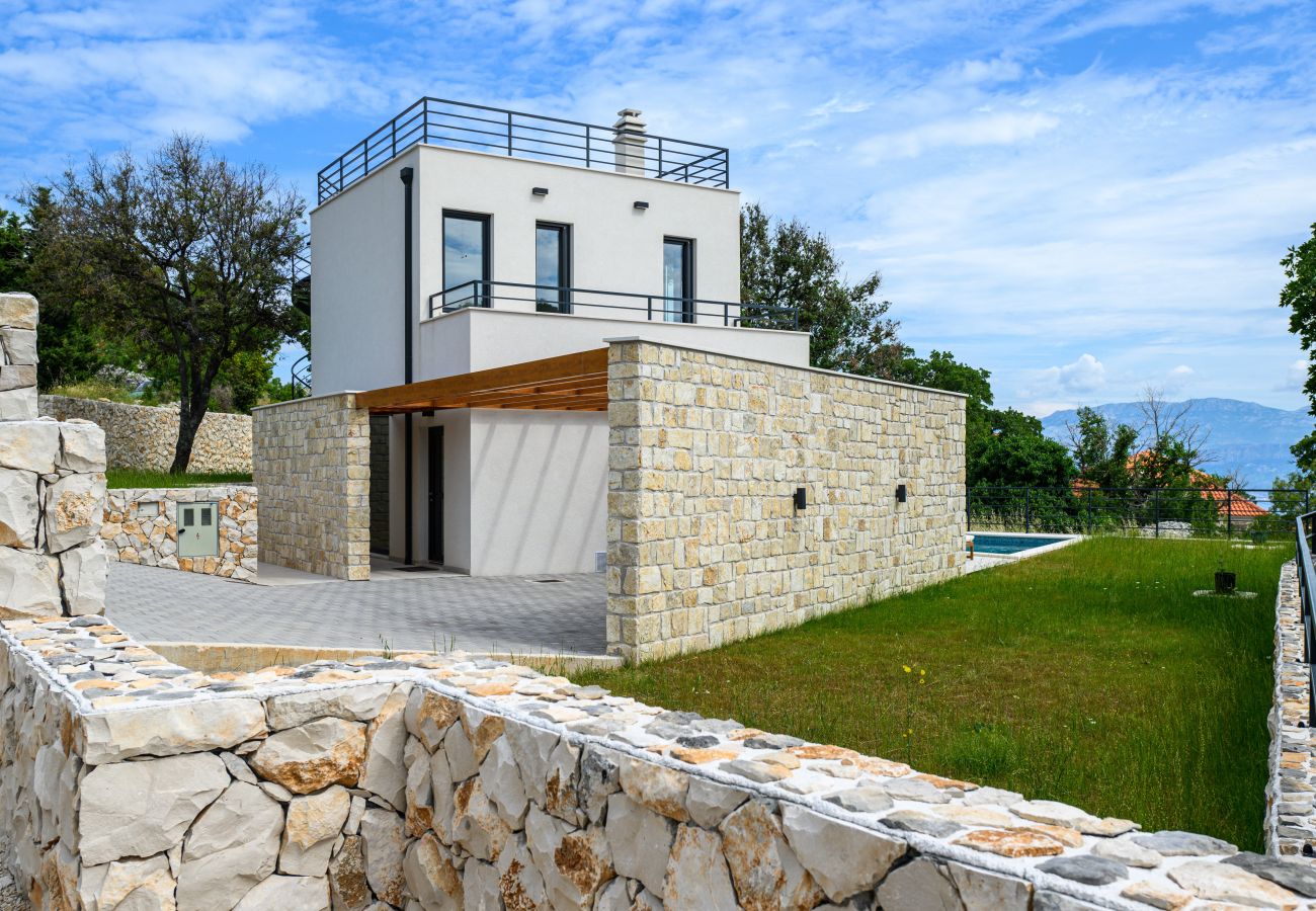 Villa in Škrip - Private & peacefull panoramic view home on Brac