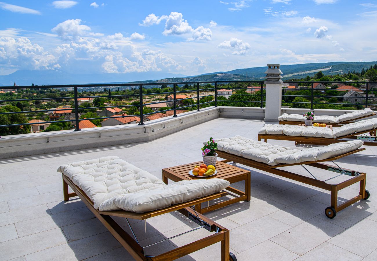 Villa in Škrip - Private & peacefull panoramic view home on Brac